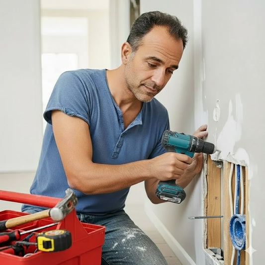 Taladro Inalámbrico con 2 baterías de 48V